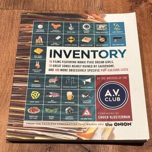 The Onion Inventory Book with Colorful Cover